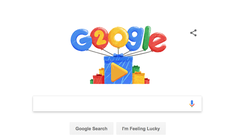 Màn hình hiển thị của trang web www.google.com