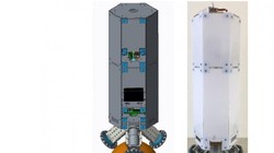 Nguyên mẫu robot: (a) Mô hình 3D và (b) Mô hình thật