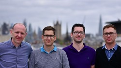 Đội ngũ sáng lập công ty SLAMcore. Ảnh: The Telegraph.co.uk.
