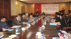 Quang cảnh hội thảo “Giải pháp thúc đẩy kết nối cung - cầu khoa học và công nghệ trong trường đại học".