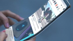 Hình ảnh chiếc điện thoại màn hình gập Samsung Galaxy X của Samsung. Ảnh: NIEUWEMOBIEL.
