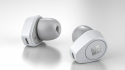 Bản vẽ concept mẫu tai nghe Surface Buds của Microsoft. 