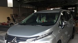 Chiếc xe Mitsubishi Xpander của anh Nghi được cho là bị lỗi hụt hơi khi tăng tốc. 