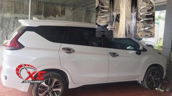 Chiếc Mitsubishi Xpander của anh Tiến bị chảy dầu quá 2/3 ống phuộc xe nên được đại lý đồng ý thay mới