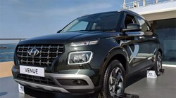 Hyundai Venue - crossover mới ra mắt tại Ấn Độ, giá từ 9.300 USD. Ảnh: Times of India