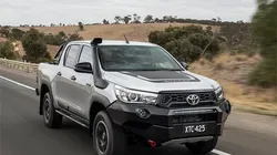 Mẫu bán tải Hilux - xe bán chạy nhất của Toyota tại Australia - thuộc các mẫu xe bị lỗi bộ lọc khí thải.
