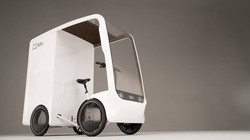 Mẫu xe đạp điện mới ra mắt của hãng EAV. Ảnh: Carscoops
