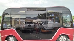 Kiểu dáng lạ của xe buýt Vinfast