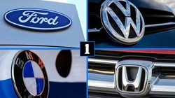 Logo của 4 hãng xe lớn. (Nguồn: tshirt-trend.com)