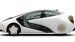 Một mẫu xe tự lái của Toyota