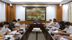 Thứ trưởng Tạ Quang Đông chủ trì cuộc họp về Chiến lược Văn hóa đến 2030 của Bộ Văn hóa, Thể thao và Du lịch. Ảnh: báo Văn Hóa