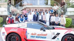 Siêu xe thể thao sẽ đưa các nhân viên y tế tiếp cận hiện trường nhanh nhất có thể.
