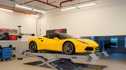 Hiện mới chỉ có trung tâm bảo dưỡng chính thức của Ferrari tại Việt Nam

