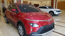 Xe xuất hiện trong một sản phẩm truyền thông nội bộ của hãnh. Ảnh: VinFast
