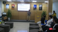 TS Vũ Văn Tích - Trưởng ban KHCN ĐHQG Hà Nội giới thiệu về mô hình khởi nghiệp spin off trong trường đại học