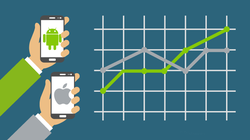 Android đang chiếm ưu thế trước iOS tại một số thị trường lớn (ảnh: ScienceSoft)