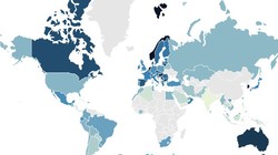 Biểu đồ thống kế tốc độ 4G các quốc gia (OpenSignal)