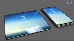 Điện thoại dẻo Samsung có thể sẽ có hình dáng như thế này (ảnh: Forbes)