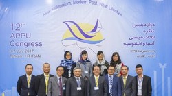 Hội nghị APPU năm ngoái được tổ chức tại Iran. Thứ trưởng Nguyễn Minh Hồng đại điện Việt Nam tham dự sự kiện