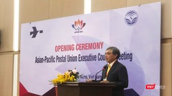 Thứ trưởng Bộ Thông tin và Truyền thông Nguyễn Minh Hồng phát biểu khai mạc hội nghị   