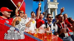 Các cổ động viên hào hứng với World Cup 2018 tổ chức tại Nga