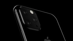 Thiết kế hơi kỳ quặc của iPhone XI (ảnh: @OnLeaks)