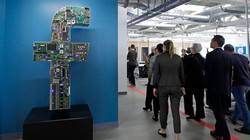 Một trong những văn phòng làm việc của Facebook (ảnh: AP)