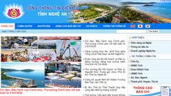 Cổng thông tin điện tử tỉnh Nghệ An