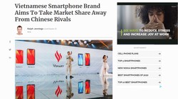 Bài viết về Vsmart trên Forbes