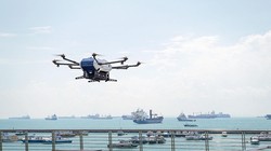 Máy bay không người lái được thử nghiệm hoạt động trong môi trường phủ sóng 5G