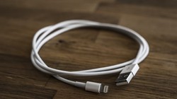 Một sợi cáp Lightning của Apple (ảnh: the Mac Observer)