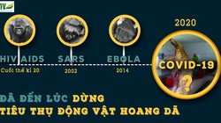 Nhiều dịch bệnh có nguồn gốc từ động vật hoang dã (ảnh: ENV)