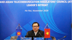 Ông Triệu Minh Long, Vụ trưởng Vụ Hợp tác quốc tế Bộ TT&TT. (ảnh MIC)