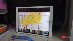 Kẻ xấu vẽ bậy vào bài giảng của cô giáo trên ứng dụng Zoom