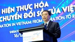 Thứ trưởng Bộ TT&TT Nguyễn Huy Dũng phát biểu về chuyển đổi số tại Hội thảo Internet Day (12/2020)