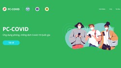 Website thông tin ứng dụng PC-Covid