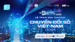 Lễ trao Giải thưởng Chuyển đổi số Việt Nam 2021 sẽ được truyền hình trực tiếp từ Nhà hát Âu Cơ- Hà Nội