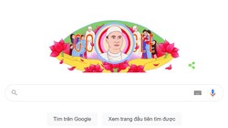 Hình ảnh tôn vinh giáo sư Tôn Thất Tùng trên Google Doodle