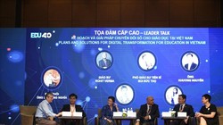 Các đại biểu thảo luận tại sự kiện EDU4.0 lần thứ nhất được tổ chức vào tháng 11/2020.