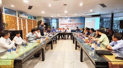 Hội nghị Ban Thường vụ, Ban chấp hành Hội Truyền thông số Việt Nam nhiệm kỳ 2 (ảnh: Đăng Khoa)