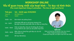 Giáo sư Andy Ryu sẽ trả lời các thắc mắc của người tham dự về cách làm phim hoạt hình