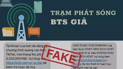Nhiều tin nhắn giả được phát tán từ các trạm phát sóng giả của kẻ xấu
