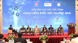 Diễn đàn Thúc đẩy tiến trình Chuyển đổi số Quốc gia được tổ chức sáng 5/7 tại Hà Nội