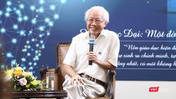 GS Hồ Ngọc Đại mang triết lý "Trẻ em hiện đại tự sinh ra chính mình" vào sách mới ra mắt