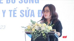 Bà Trần Thị Trang - Q. Vụ trưởng Vụ BHYT (Bộ Y tế) - thông tin về chính sách BHYT thương mại trong Dự án Luật Bảo hiểm y tế sửa đổi