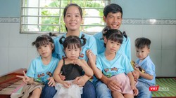 Một trong những "cây hạnh phúc" đã nở hoa kết trái từ chương trình "Ươm mầm hạnh phúc" 