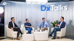  Các chuyên gia khách mời thảo luận trong DxTalks mùa 2, tập 10. (ảnh: FPT Digital)