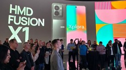 Các quan khách dự lễ ra mắt điện thoại HMD Fusion X1. Ảnh: Phone Arena