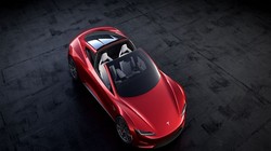 Chiếc xe Tesla Roadster (Ảnh Twitter)