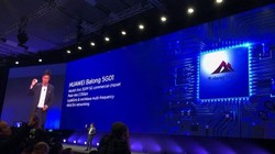 Huawei đã công bố chip 5G tại MWC năm nay (Ảnh The Verge)